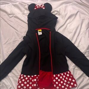 Kids Black and Red Polka Dot Costume